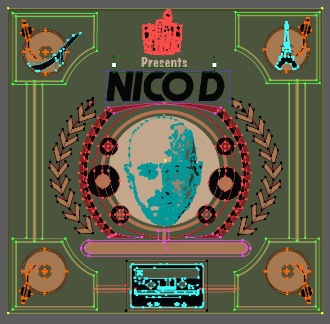 vector artwork in illustrator